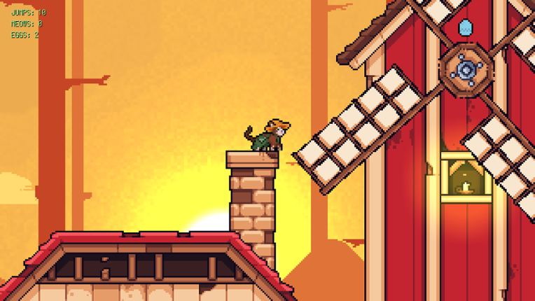 Rooftop Rascal: The Farmer Cat screenshot