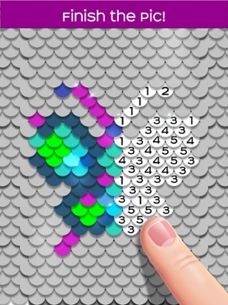 Sequin - Colors by Number Image