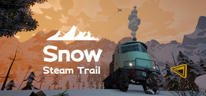 Snow-Steam Trail Image