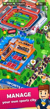 Sports City Tycoon: Idle Game screenshot