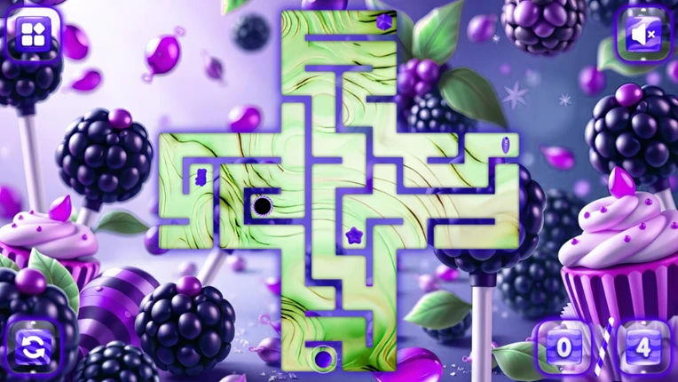 Sweetie Candy Maze: Blackberry screenshot