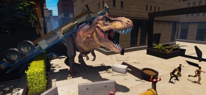 T-rex Simulator City World Image