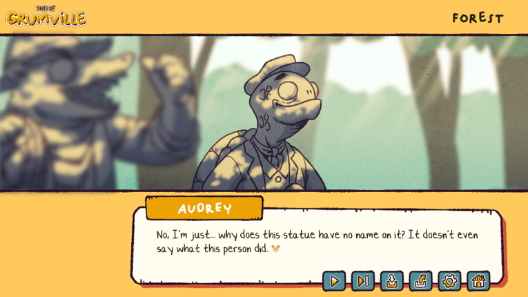 Tales of Grumville: A Legendary Pie and A Nameless Statue screenshot