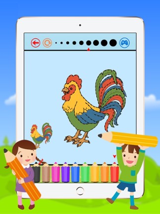 Animals Coloring Book - Drawing Connect dots for kids games screenshot