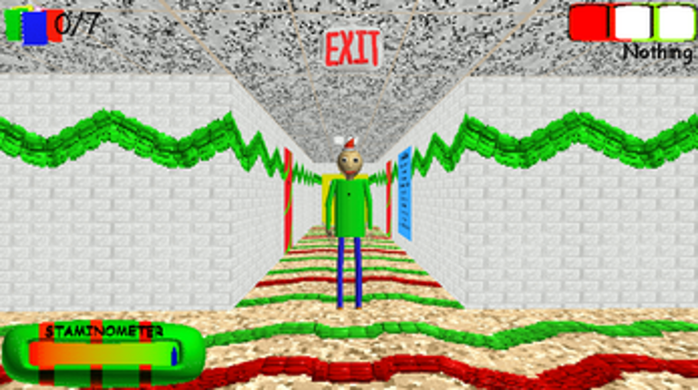 Baldi's Basics Christmas Bash. screenshot