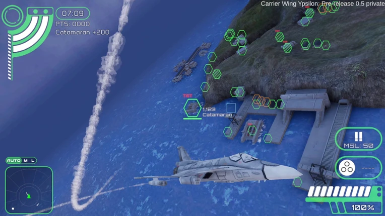 Carrier Wing Ypsilon screenshot