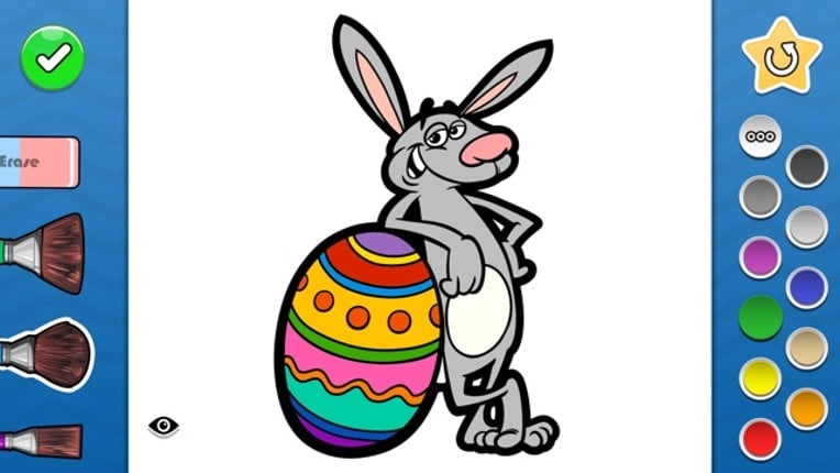 Coloring Your Easter Image