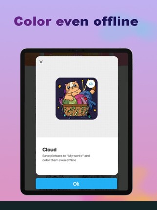 COLORIST coloring therapy screenshot