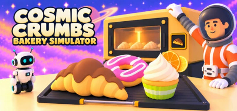 Cosmic Crumbs: Bakery Simulator Image
