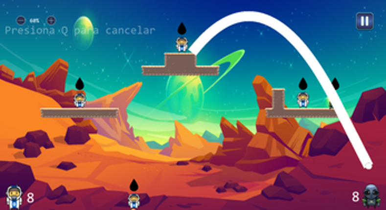 Desafío Cósmico Web screenshot