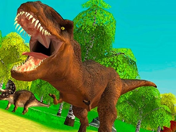 Dinosaur Hunting Dino Attack 3D Game Cover