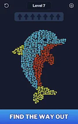 Arrow Puzzle: Color Match Game screenshot