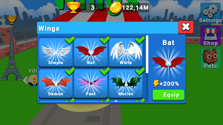 Climb Jump Obby Tower Offline screenshot