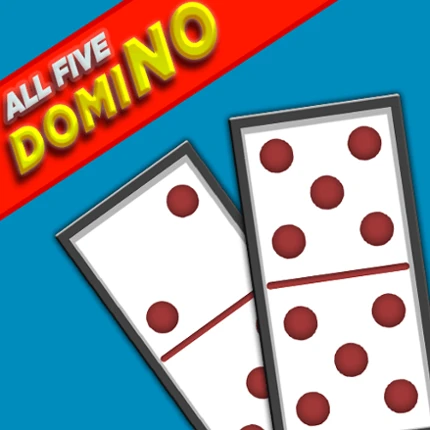 All Fives Dominoes – Muggins Image
