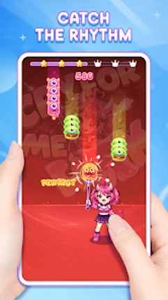 Kpop Rhythm Cat - Music Game screenshot