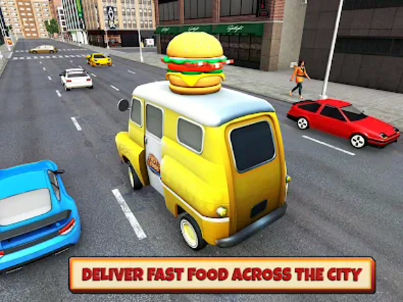 Fast Food Delivery Bike Game screenshot