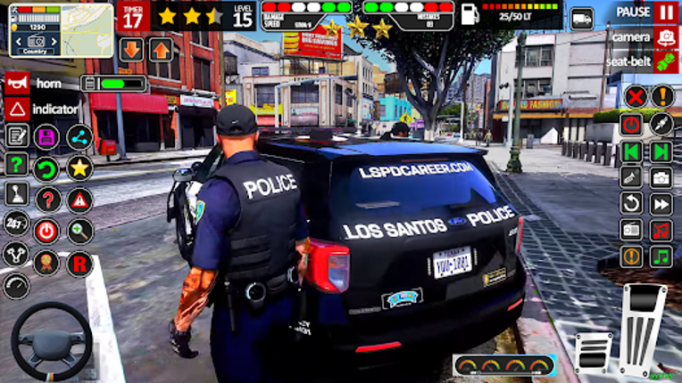 Police Car Chase Game 3D screenshot