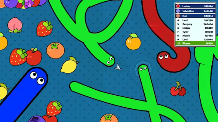 Snake Doodle - Worm .io Game screenshot