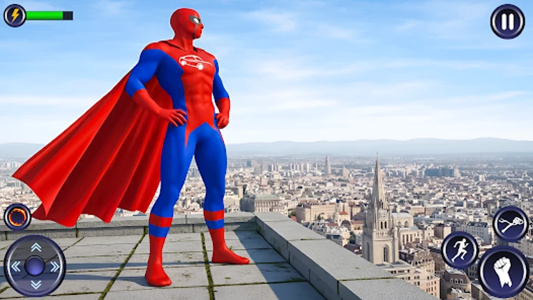 Spider Hero Fight Rescue City screenshot