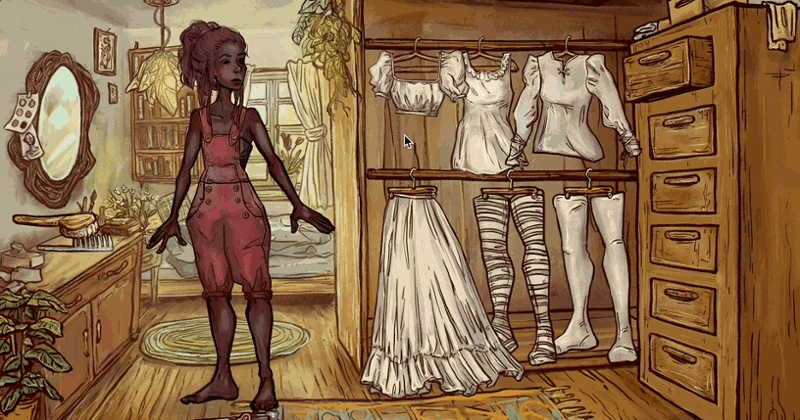 Cottagecore Dress Up screenshot