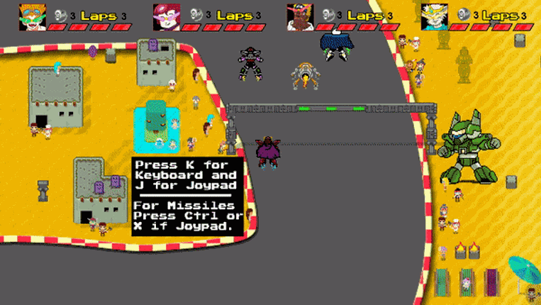 MECHA RACER Finale Version screenshot