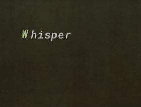 Whisper Image