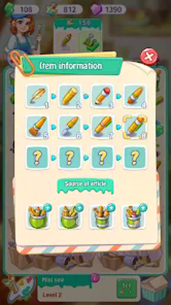 Merge Artist: Merge Games screenshot