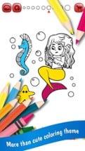 Mermaids Coloring Book Image