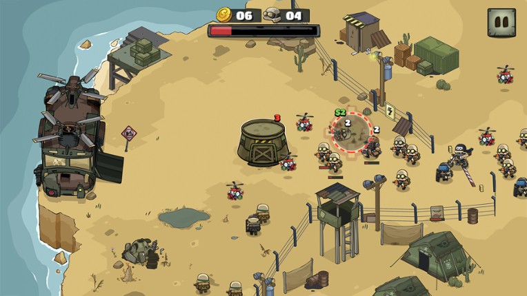 Metal Soldiers: Incremental Defense Image
