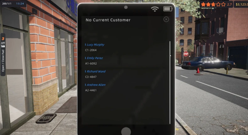 Pickup Point Simulator screenshot
