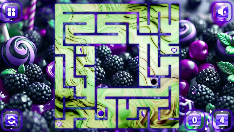 Sweetie Candy Maze: Blackberry Image