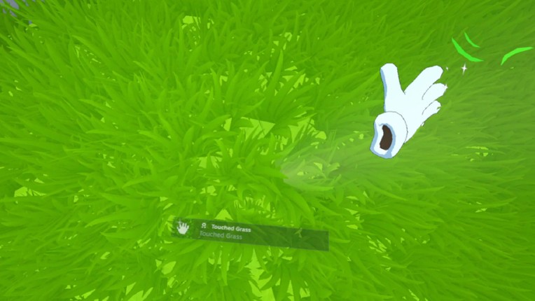 Touch Grass VR Simulator screenshot