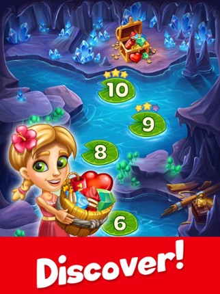 Tropic Trouble Match 3 Builder screenshot