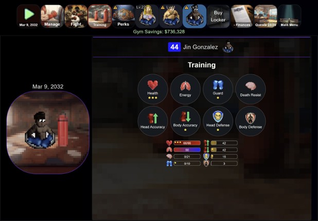 Turn Based Boxing: Legends screenshot