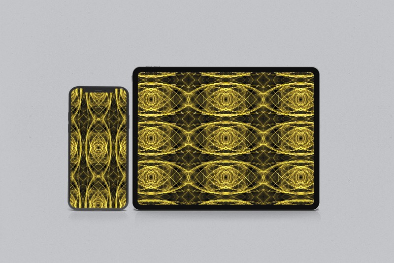 Games like Yellow Abstract Fractal HD Wallpaper ~ Liquid Light Series #6