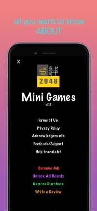 2048 Classic Snake &amp; more screenshot