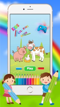 Animals Coloring Book - Drawing Connect dots for kids games screenshot