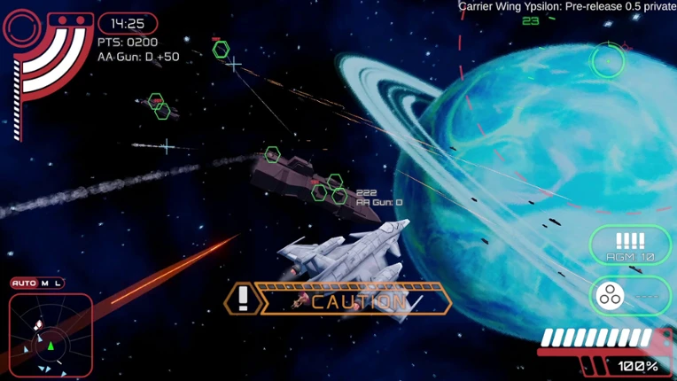 Carrier Wing Ypsilon screenshot
