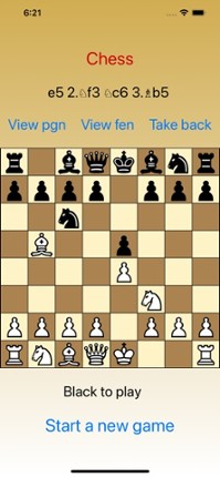 Chess - pgn screenshot
