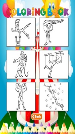 Circus Coloring Book - Activities for Kid Image