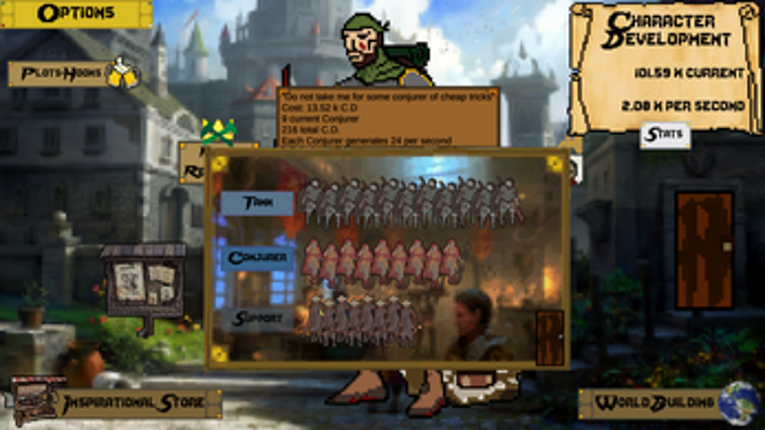 Clickreate your Character - R.P.G Edition screenshot