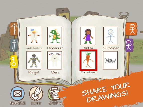Draw a Stickman: Sketchbook screenshot