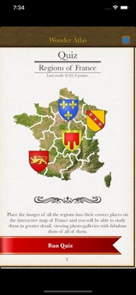 France. The Wonder Atlas Quiz Image