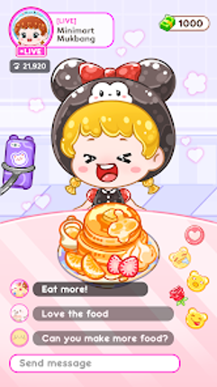 ASMR Girl: Livestream Mukbang screenshot