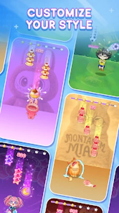 Kpop Rhythm Cat - Music Game screenshot