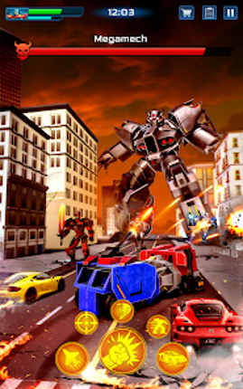 Robot City War: Car Transform Image
