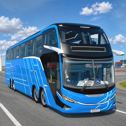 City Bus Games 3D Coach Bus Image