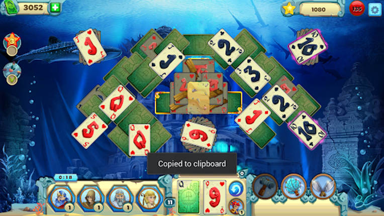 Solitaire Atlantis screenshot