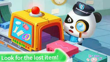 Little Panda Policeman Image