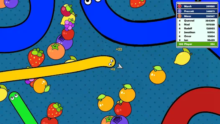 Snake Doodle - Worm .io Game screenshot